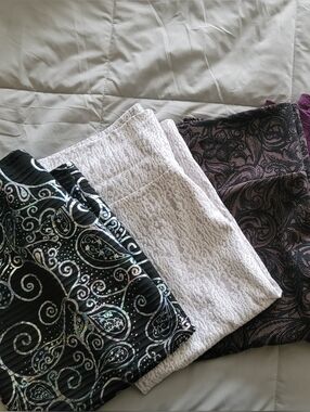 ✨Lot of 5 LuLaRoe Cassie Pencil Skirts — Great Mix of Prints & Neutrals - M